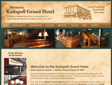 Tablet Screenshot of kalispellgrand.com